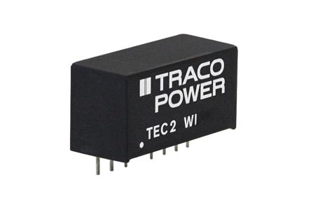 TRACOPOWER TEC 2WI DC/DC-Wandler 2W 48 V Dc IN, 3.3V Dc OUT / 500mA 1.6kV Dc Isoliert