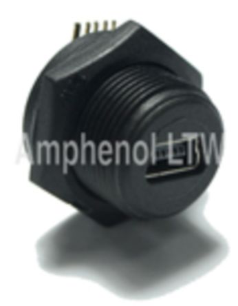 Amphenol Industrial NUB USB-Steckverbinder B / 1.0A, Tafelmontage