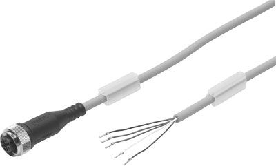 Festo 电缆引线, NEBU系列, 电缆10m, 用于能量链，高机械负载