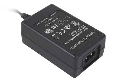 RS PRO 16W Plug-In AC/DC Adapter 5V Dc Output, 0 → 3.2A Output