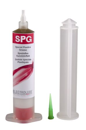 Electrolube SPG Synthetik Fett Braun -40°C Bis +125°C, Spritze 35 Ml