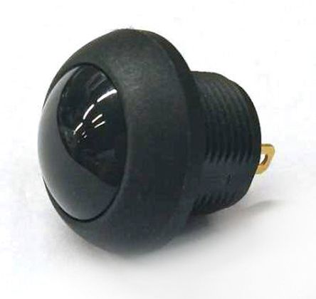 RS PRO Interruptor De Botón Pulsador En Miniatura, SPST, 125 MA A 125 V Ac, 200 MA A 50 V Dc, 400 MA A 32 V Ac, 125 V