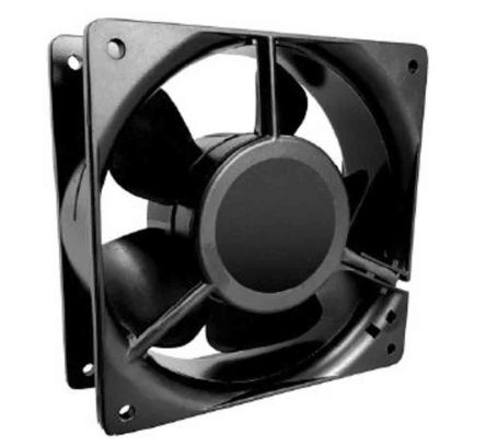 RS PRO Axial Fan, 230 V Ac, AC Operation, 180.1m³/h, 15W, 0.08A Max, 120 X 120 X 38mm