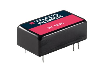 TRACOPOWER TEL 10WI DC/DC-Wandler 10W 48 V Dc IN, ±15V Dc OUT / ±333mA 1kV Dc Isoliert