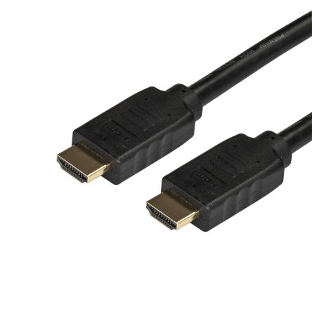 StarTech.com HDMI-Kabel A HDMI Stecker B HDMI Stecker Premium-Hochgeschwindigkeit 4K @ 60Hz Max., 7m, Schwarz