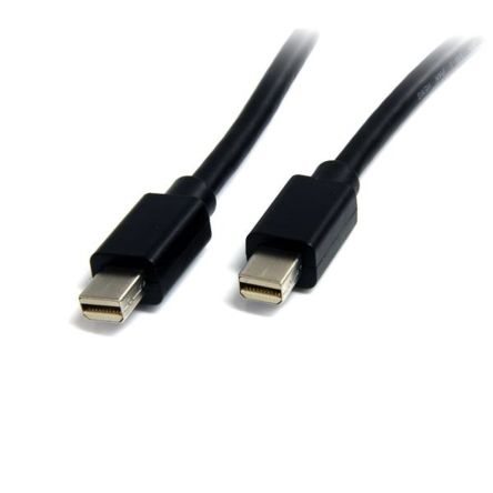 StarTech.com Cable DisplayPort Negro Startech, Con. A: Mini Display Port Macho, Con. B: Mini Display Port Macho, Long. 2m