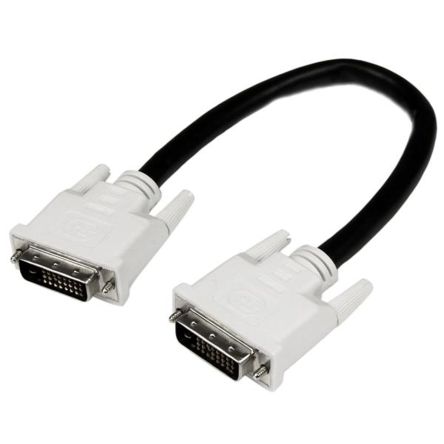 StarTech.com DVI-Kabel A DVI-D Dual Link - Stecker B DVI-D Dual Link - Stecker, 1m PVC Schwarz