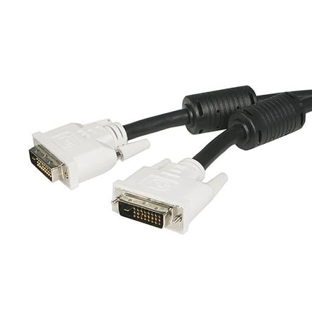 StarTech.com DVI-Kabel A DVI-D Dual Link - Stecker B DVI-D Dual Link - Stecker, 3m PVC Schwarz