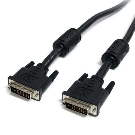 StarTech.com DVI-Kabel A DVI-I Dual Link - Stecker B DVI-I Dual Link - Stecker, 1.8m PVC Schwarz