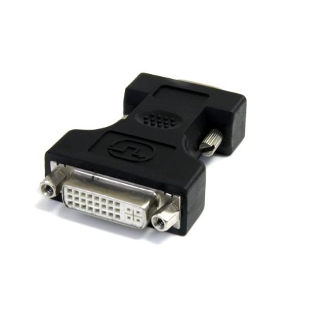 StarTech.com DVI-Kabel A VGA - Stecker B DVI-I - Buchse, 53mm PVC Schwarz