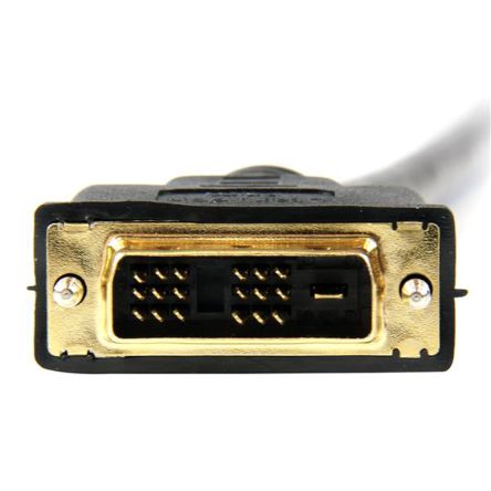 startech hdmi線, 5m長, hdmi 公至 dvi-d 公, hdmi 轉 dvi-d, 黑色