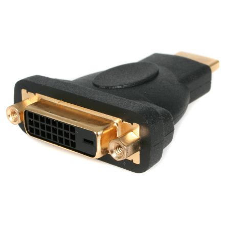 StarTech.com Cable HDMI Negro Startech, Con. A: HDMI Macho, Con. B: DVI-D Hembra, Long. 50mm