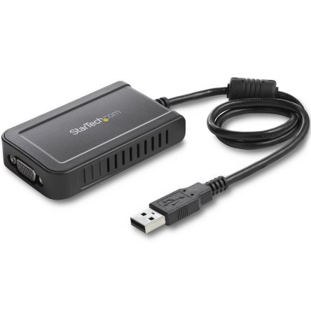 StarTech.com USB A to VGA Adapter, USB 2.0, 1 Supported Display(s) - 1920 x 1200