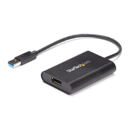 StarTech.com USB A to DisplayPort Adapter, USB 3.0, 1 Supported Display(s) - 4K @ 30Hz