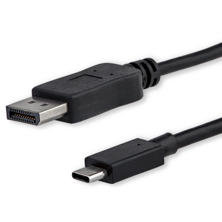 StarTech.com USB C to DisplayPort Adapter Cable, USB 3.1, 1 Supported Display(s) - 4K @ 60Hz