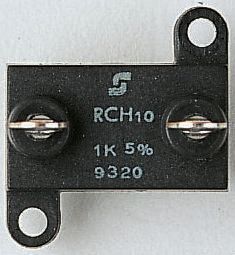 Vishay RCH25 Dickschicht Lastwiderstand 15Ω ±5% / 25W, Planar Schraubanschluss, -55°C → +125°C