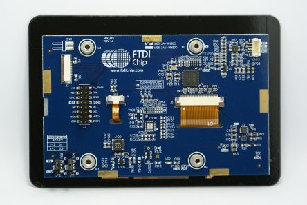 Bridgetek 5Zoll Anzeige, LCD FT813 Embedded Video Engine (EVE) FT4222H USB To SPI Bridge