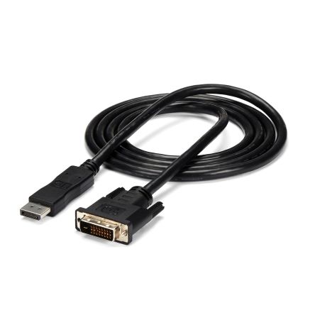 StarTech.com DisplayPort to DVI Adapter, 1.8m Length - 1920 x 1200 Maximum Resolution