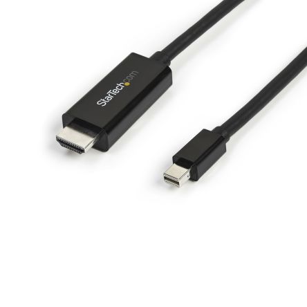 StarTech.com Mini DisplayPort to HDMI Adapter, 3m Length - 4K x 2K Maximum Resolution