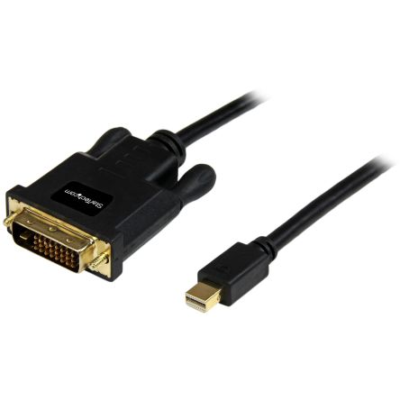 StarTech.com Mini DisplayPort to DVI Adapter, 3m Length - 1920 x 1200 Maximum Resolution
