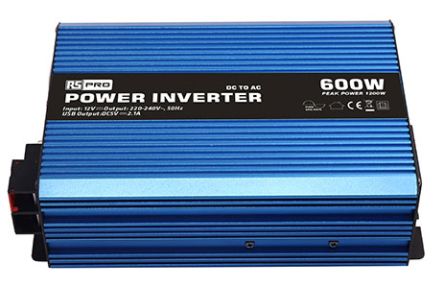 600W Fixed Installation DC-AC Power Inverter, 12V / 230V | RS Components