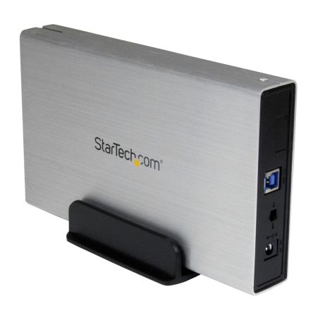 StarTech.com Festplattengehäuse, 3.5Zoll Aluminium, Kunststoff, SATA, USB 3.0, 191.5 X 115.4 X 31.4mm