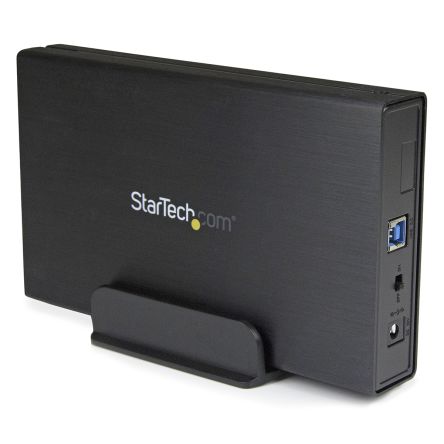 StarTech.com Festplattengehäuse, 3.5Zoll Aluminium, Kunststoff, SATA, USB 3.0, 191.5 X 115.4 X 31.4mm