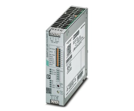 Phoenix Contact 18 → 30V dc Input DIN Rail Uninterruptible Power Supply (240W), QUINT4
