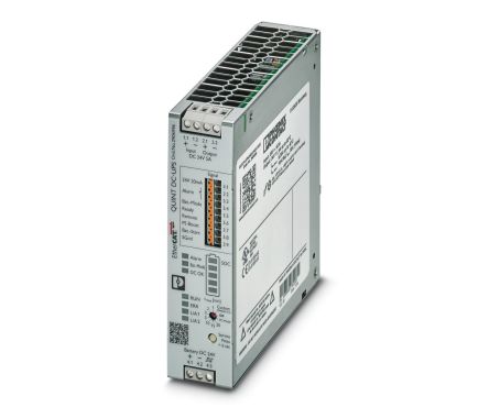 Phoenix Contact 18 → 30V dc Input DIN Rail Uninterruptible Power Supply (240W), QUINT4
