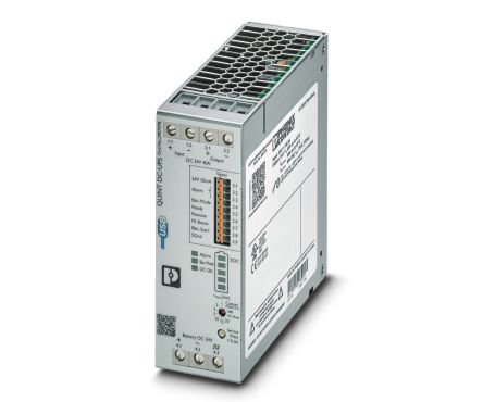 Phoenix Contact 18 → 30V dc Input DIN Rail Uninterruptible Power Supply (1.12kW), QUINT4