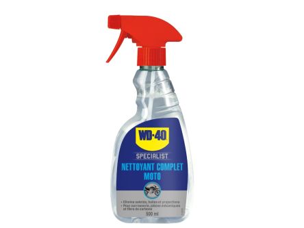 WD-40 Nettoyant Moto, Pulvérisateur 500 Ml