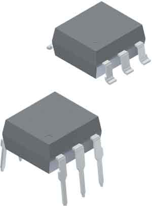 Vishay THT Optokoppler / MOSFET-Out, 6-Pin DIP, Isolation 5,3 KV Eff