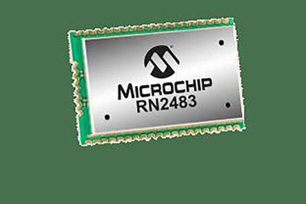 Microchip Módulo RF Transceptor, 868MHZ, 3.6V, Potencia 14.1dBm, Sensibilidad -146dBm