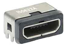 Molex 204926 USB-Steckverbinder 2.0 Micro B Buchse / 1.8A, SMD