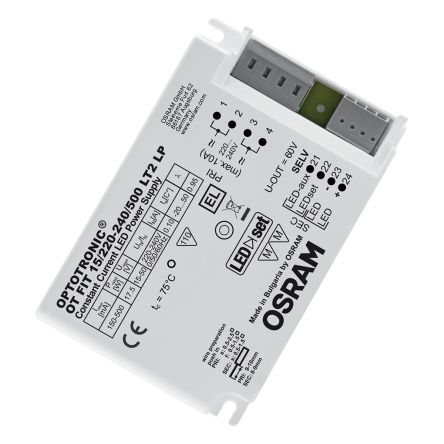 Osram Driver LED, IN: 220 V, OUT: 42V, 500mA, 29.4W, No Regulable