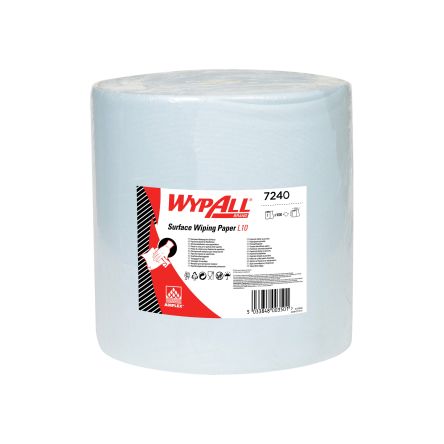 Kimberly Clark WypAll Rolled Blue Paper Towel, 380 X 330mm