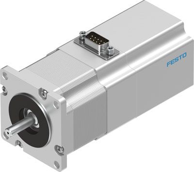 Festo EMMS-ST Series Hybrid Stepper Motor, 48 V, 1.8°, 6.35mm Shaft