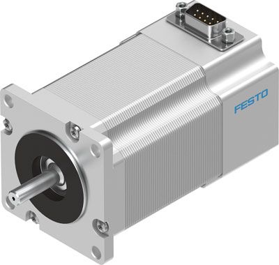 Festo EMMS-ST Series Hybrid Stepper Motor, 48 V, 1.8°, 6.35mm Shaft