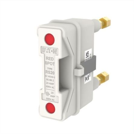 Eaton 20A Rail Mount Fuse Holder, 1P, 690V ac