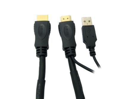 RS PRO Câble HDMI 50m HDMI Mâle → HDMI Mâle
