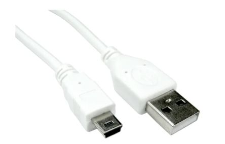 RS PRO USB-Kabel, USBA / Mini-USB B, 3m USB 2.0 Weiß
