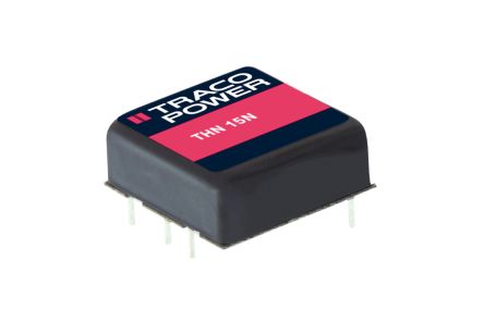 TRACOPOWER THN 15N DC/DC-Wandler 15W 12 V Dc IN, 12V Dc OUT / 1.3A 1.6kV Dc Isoliert