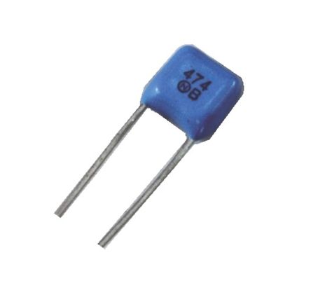 NISSEI Condensador De Poliéster PET, 150nF, ±5%, 50V Dc, Montaje En Orificio Pasante