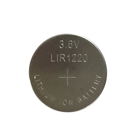 RS PRO LIR1220, Lithium Knopfzelle Ø 12mm 3,7V / 8mAh