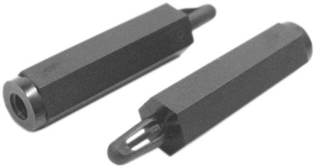Wurth Elektronik Leiterplattenträger Kunststoff Träger 15mm X 24.6mm, Ø 4mm Für PCB-Stärke 2.1mm