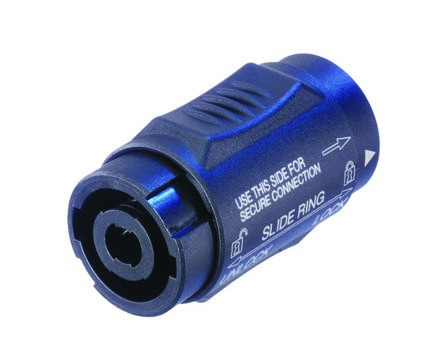 Neutrik NL4MMX Loudspeaker Connector, Plug to Plug, 4 Way, 30A