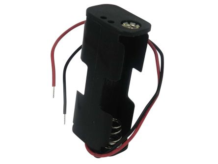 RS PRO Batteriehalter Mit Drahtanschluss Für 2 X AA Batterien