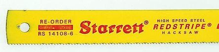 Starrett 450.0 Mm HSS Hacksaw Blade, 10 TPI