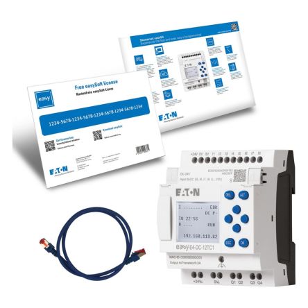 Eaton Easy Starterkit, 8 Eing. / 8 Digitaleing. Transistor Ausg.Typ Digital Eing.Typ Für EasyE4 24 V DC