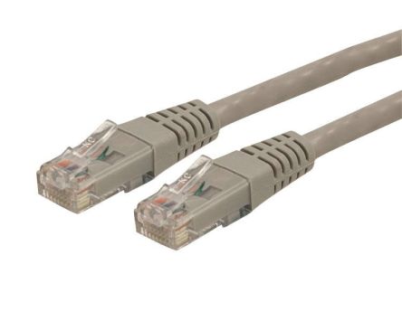 StarTech.com Cavo Ethernet Cat6 (UTP) Startech, Guaina In PVC Col. Grigio, L. 15m, Con Terminazione